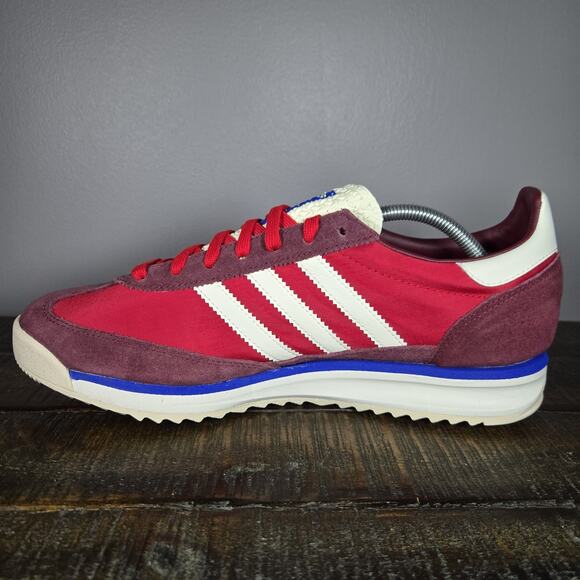 NEW adidas Originals SL 72 RS Mens Size 11.5 Running Shoes Red White JI1280 main image 7